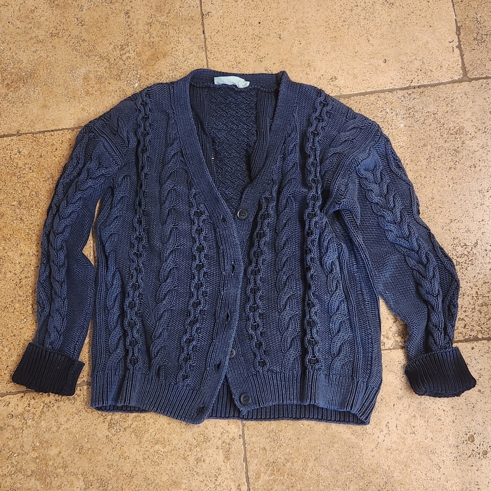 Mer Sea Cardigan Sweater Medium